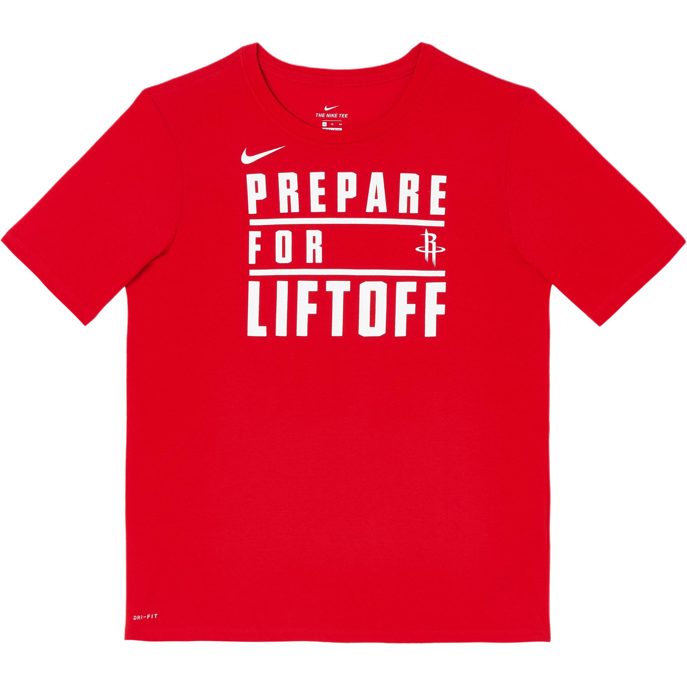 

Nike NBA Collaboration Dri-Fit T-Shirt Houston Rockets Team Logo Sports Quick-Dry Basketball Short Sleeve Kids Tops 3Z2B711D1-RCK M