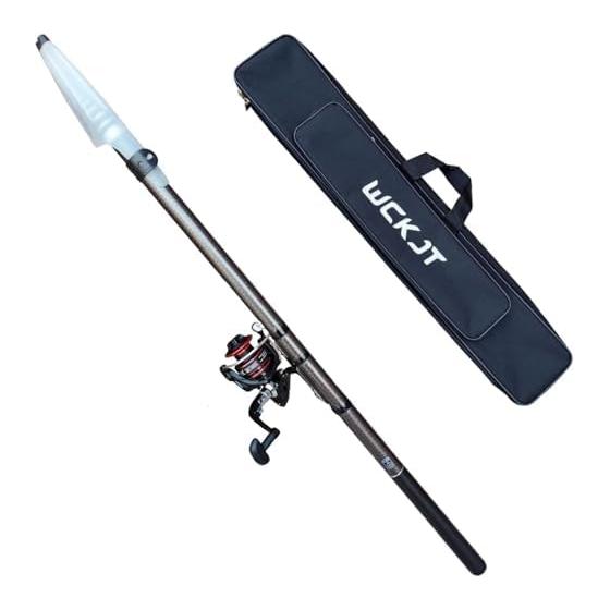 WCKJT Fishing Rod Set 3.6M/4.5M/5.4M/6.3M Casting Rod Rock Rod Beginner Introductory Set Fishing Bag Rock Fishing Embankment Fishing No. 3000 Reel