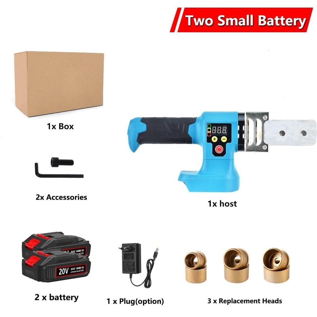 Cordless Portable Hot Melt Machine Plastic Welding Machine Electric PPR Water Pipe Melter Household Repair Power Tool