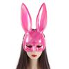 Rabbit Ears Mask Bunny Mask Half Face Mask Prom Party Supplies Women Half Mask Party Cosplay Props