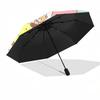 1pc Hello Kitty & Friends Automatic Opening Folding Umbrella - 8 Bone Iron Frame, Suitable for Fans, Travel, Daily Use, Gift for Holidays.F100