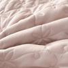 Set Grembiule da Letto Trapuntato Monocolore: Protezione per Materasso e Federe Antiscivolo e Antipolvere