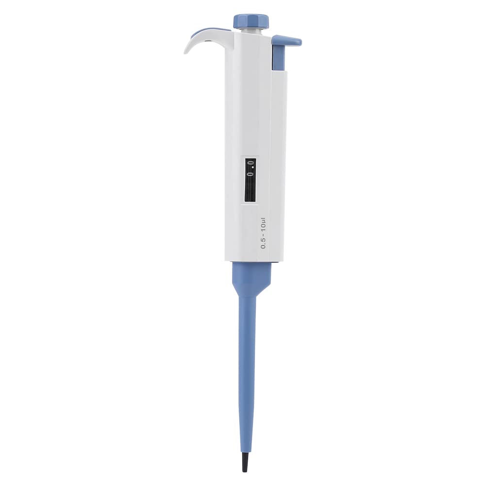 

Walfront Micropipette, Pipettor, Adjustable Volume Dispenser, Single Channel, Manual Adjustment, 0.5-10ul, Lab Tool, Mechanical Drive