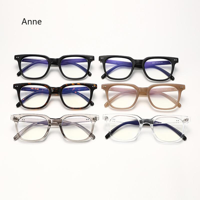 Square Glasses Frame  New Eyeglasses Men Women Retro Fashion Computer Optical Glasses Spectacles Nerd Blue Light Glasses
