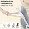 Back Support Cushion Memory Foam Lumbar Support Cushion Adjustable Slider for Office Chair Computer Desk Chair