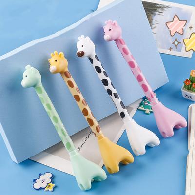 1 stück Kawaii Nette Giraffe Cartoon Gel Stift Schreibwaren Schule Bürobedarf Kinder Kinder Kreative Süße Hübsche