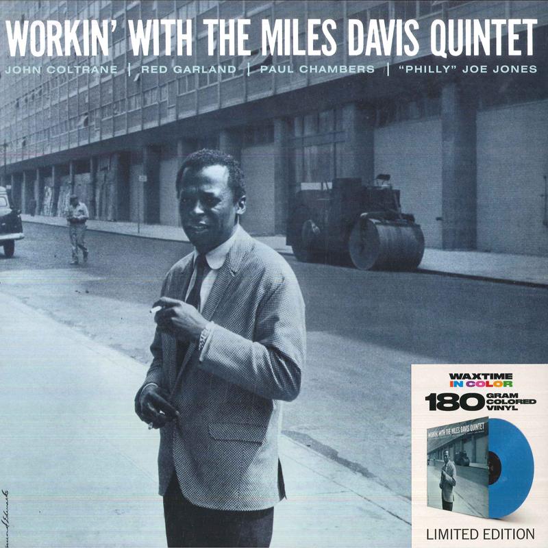 Виниловая пластинка MILES DAVIS QUINTET Workin With The Miles Davis Quinte 950696BLUEVINYL WaxTime In Colo 2021 Европа Джаз
