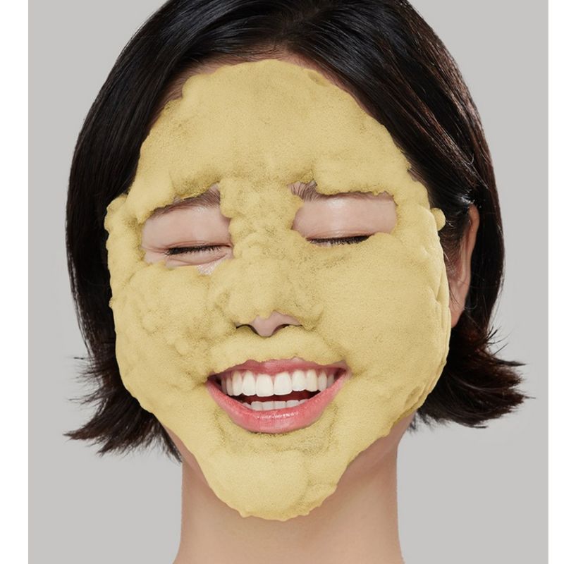 P.CALM Turmeric Bubble Deep Mask 90g