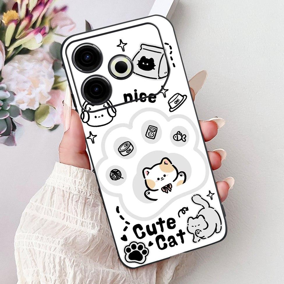 For Tecno Pova 6 Neo 4G Case Cover Luxury Butterfly Love Fashion Flowers Cool Lion Painted Phone Case For Techno Pova 6 Neo 4G