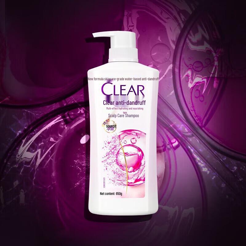 

Clear Anti-Dandruff Moisturizing Shampoo 650g