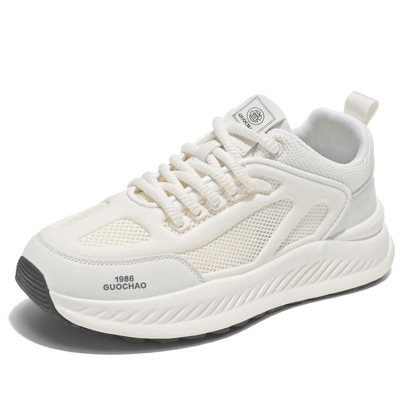 

Men s casual mesh breathable casual shoes comfortable soft soled height increasing anti slip wear-resistant casual sports shoes 44