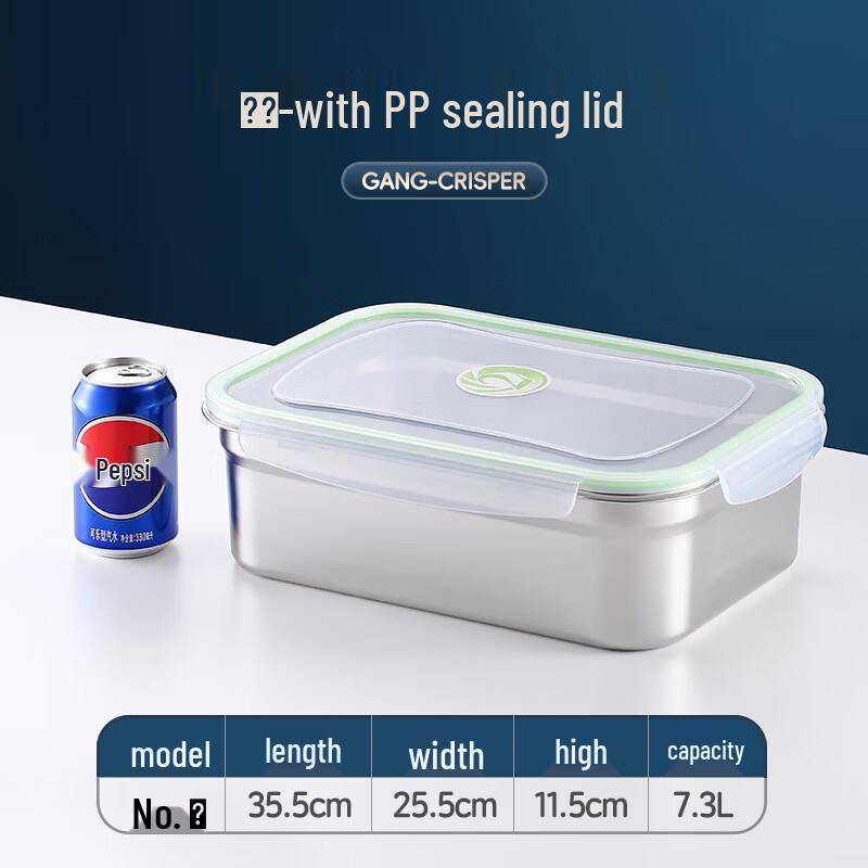 304 Stainless Steel Food Storage Container