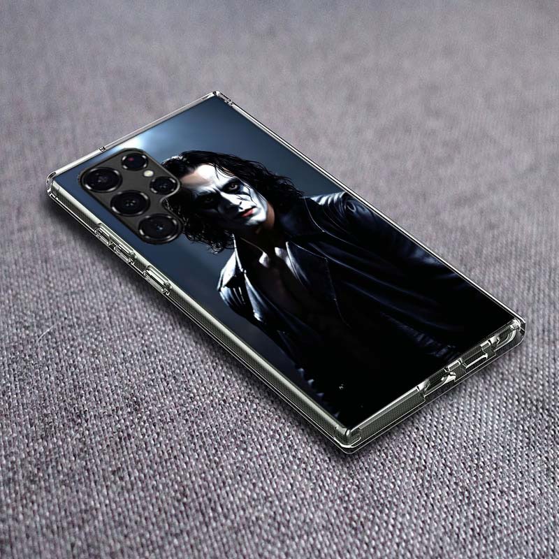Movie THE C-CROW Phone Case For Samsung Galaxy S24 S23 S21 S20 FE S22 S26 Ultra S25 Edge S10 Plus Cover Clear TPU Capa Shell Coq