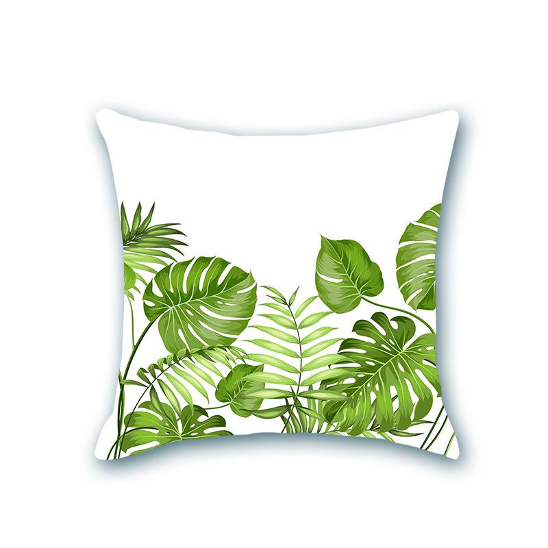 Nordic Floral Soft Pillowcase for Sofa, Office, or Bedside Decor