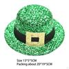 Festive Green Hat Hair Clip for St. Patrick's Day Celebration