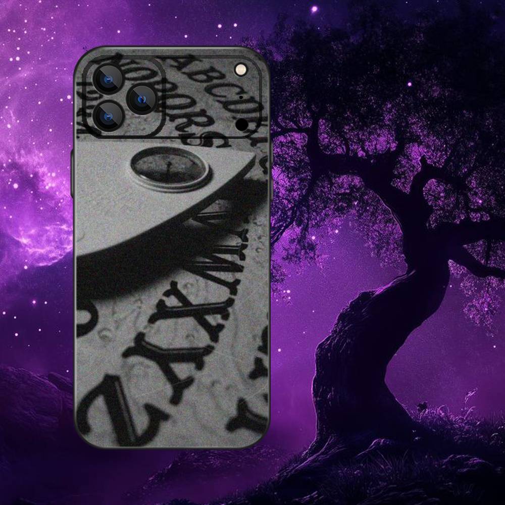 

Supernatural Art Ouija Board Phone Case For iPhone 17,16,15,14,13,12,11,Pro,Max,Plus,E,Air,Mini Protective TPU Cover iPhone14Plus