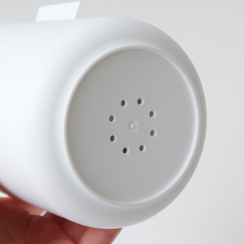 Adhesive wall-mounted round toilet brush