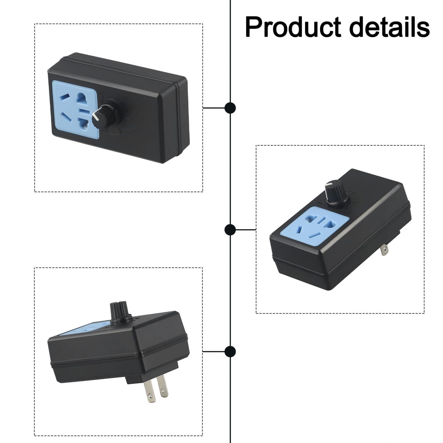 

AC Motor Speed Regulator Electric Voltage Regulator Variable Voltage Switch