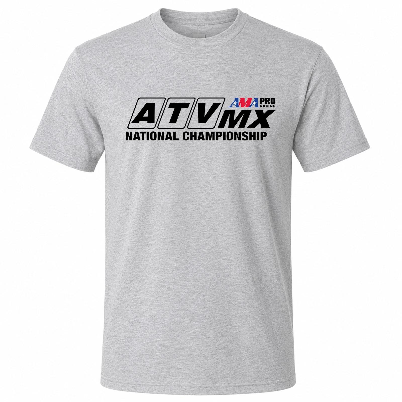AMA Pro Racing ATV MX Championship Gray Graphic T Shirt Freeships M