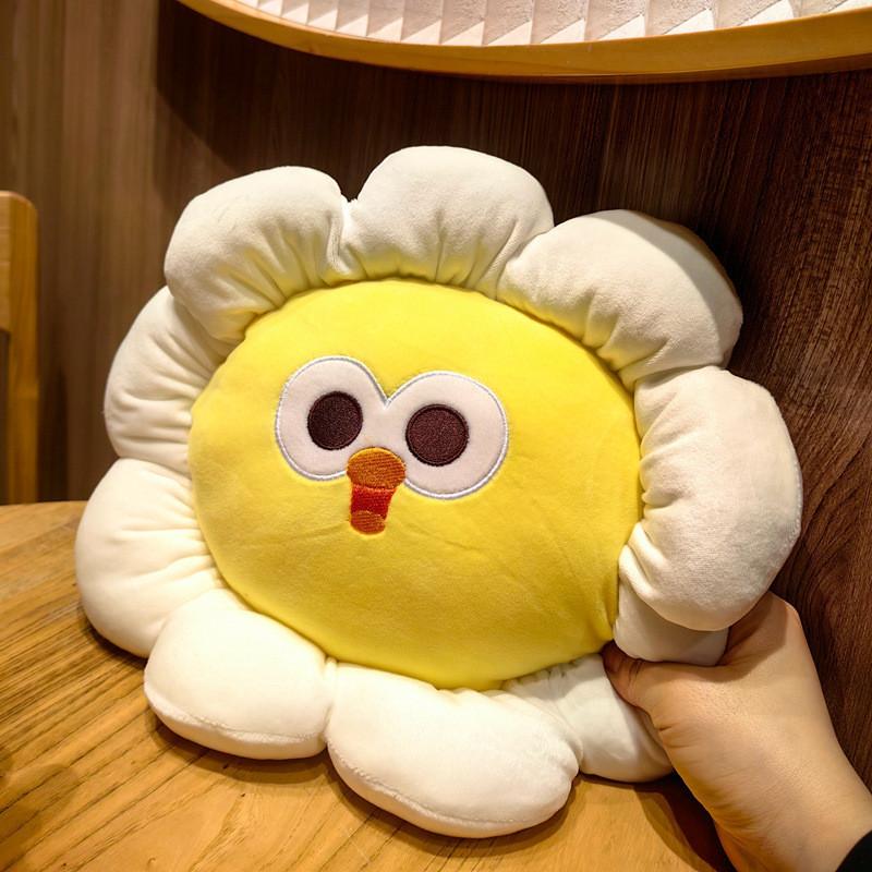 Duddun Chicken Plush Toy Cute Feather Filling For Kids Bedroom Decor Gift