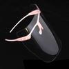 1PC Face Shield Protective Face Mask Anti-splash Dust Anti-droplet Transparent Full Face Cover Mask Men Women Safety Visor Hat