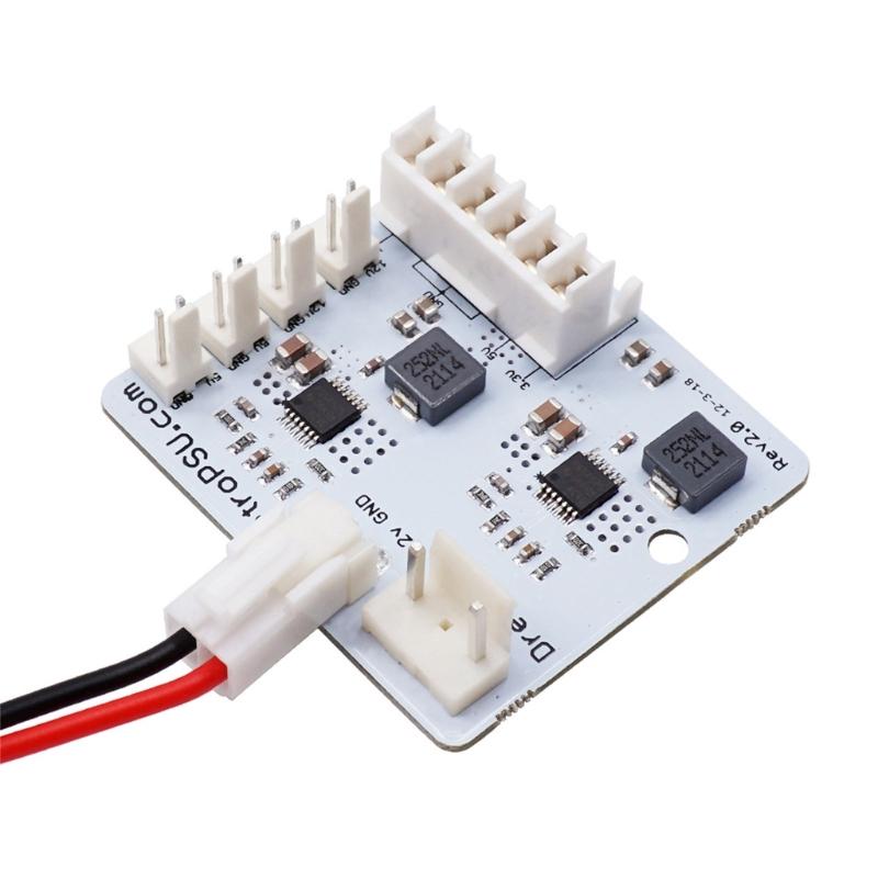 Replacement Power Boards Backup Power Supply for Dream Cast Plugs and Play Replacement, Low Heat Emission Rev2.0 12V