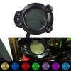 Stylish 12V Motorbike Odometer Oil Level Gauge 7 Color with Adjustable Brightness Waterproof Designs Suitable for BWS125