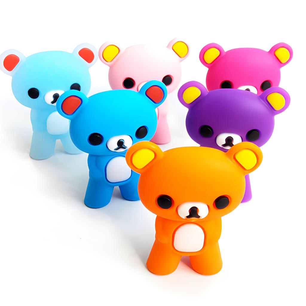 WIKHOSTAR Cute Bear Kids Chopsticks Toddler for Kids Learning Training Chopsticks Aids Chopsticks Learner Helper Kids