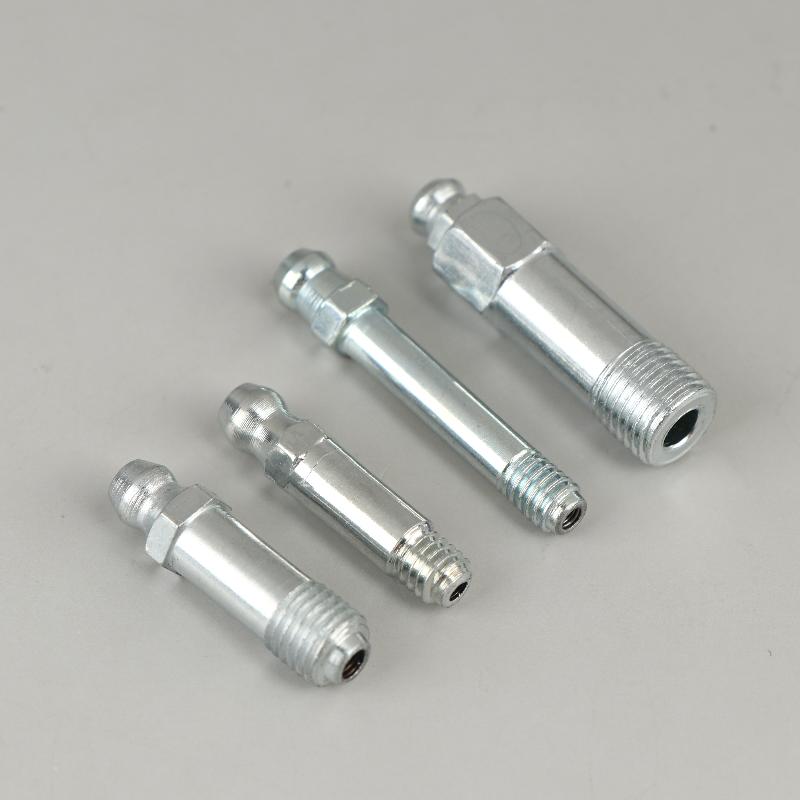 5Pcs Lengthened Grease Nipple Special Zerk M6 M8 M10 Metric Head Connector Straight Type