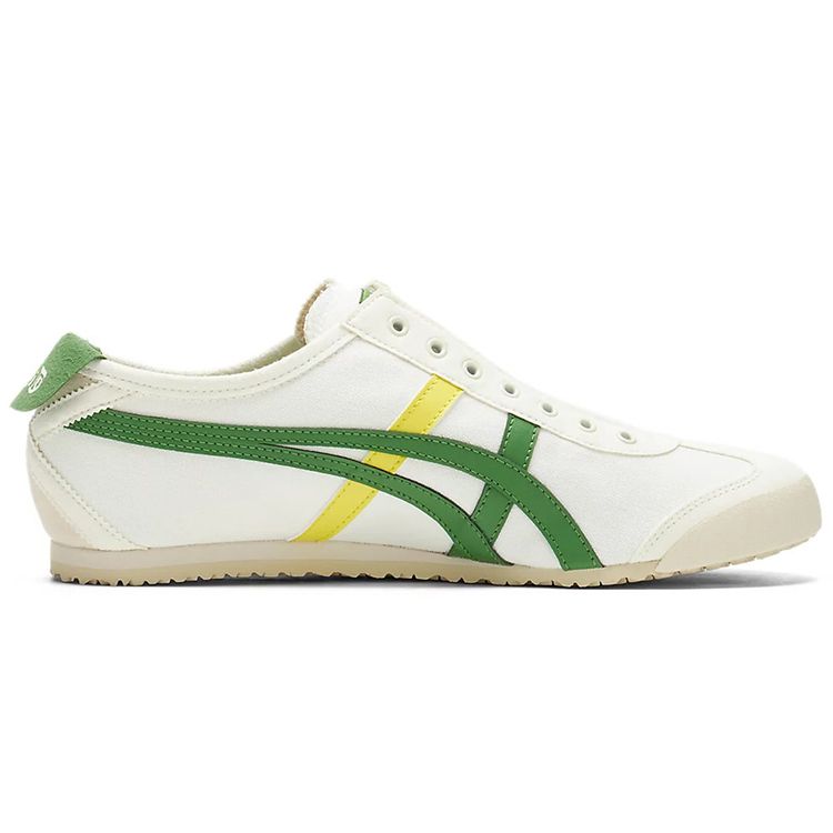 Onitsuka Tiger Mexico 66 Slip On Unisex Cream Spinach Green 1183A360-113