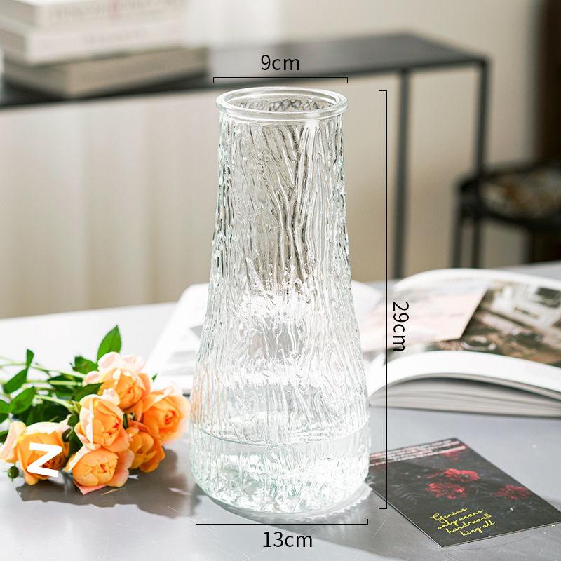 

Extra Large Glass Vase for Tabletop Flower Arrangements: Hydroponic Fresh Flowers and Lucky Bamboo Decor