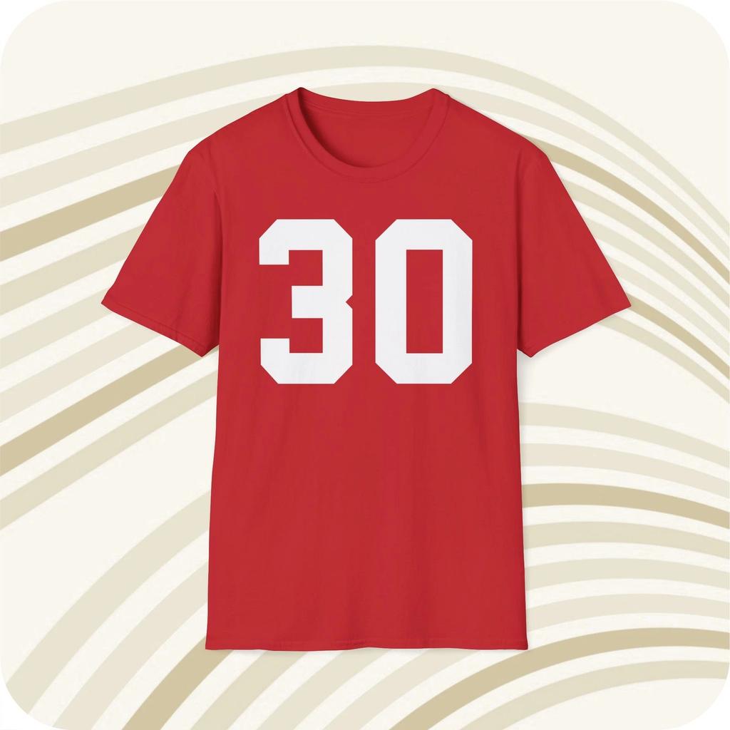 Mike Rozier Nebraska Cornhuskers #30 NCAA Jersey T shirt - Front & Back Print
