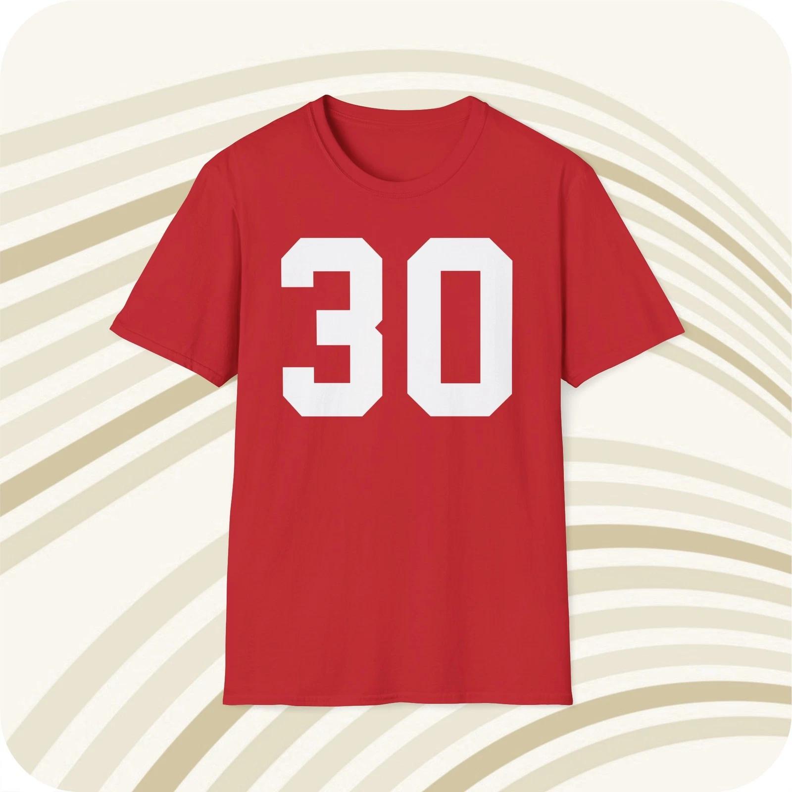 

Mike Rozier Nebraska Cornhuskers #30 NCAA Jersey T shirt - Front & Back Print 2XL