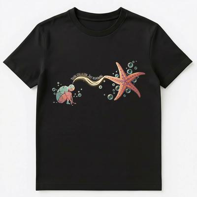 Stärkendes Seesternwachstum Inspirierendes Design Unisex T-Shirt
