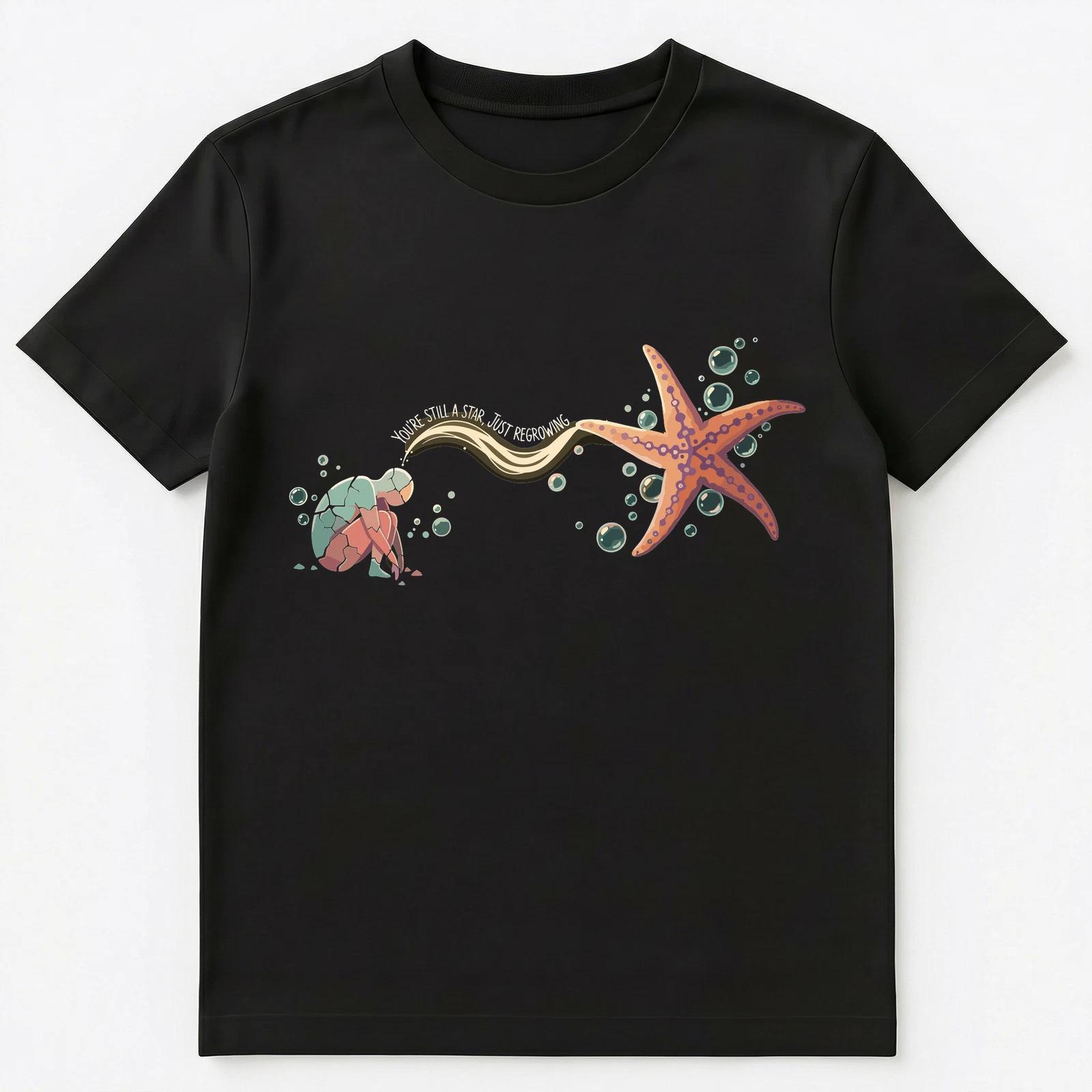 Empowering Starfish Growth Inspirational Design Unisex T-Shirt 2XL
