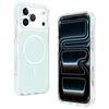 Case for iPhone 17 Pro Max - TPU+PC, Cyan