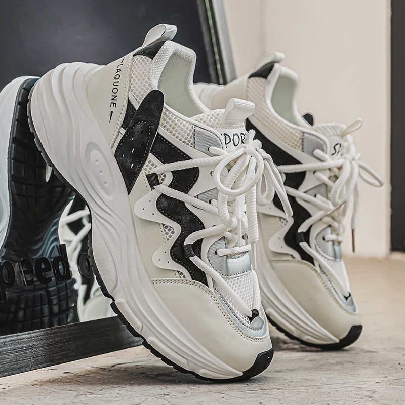 High Platform Sumer Student Shoes Vulcanize Seasonal Sneakers Men Boots Boots Sports Expensive Famous Brands Krasofka Tenks