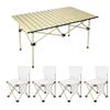 Outdoor Folding Table and Chair Set