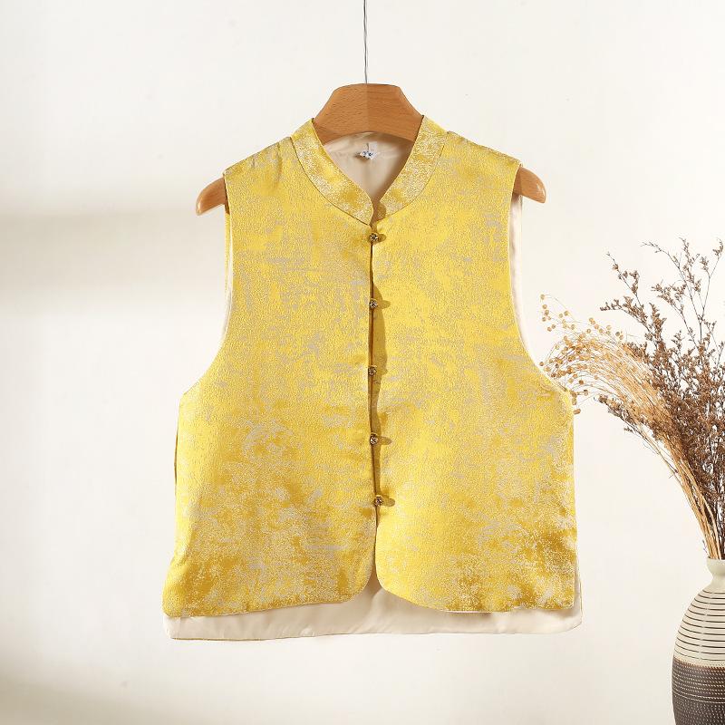 

Новый джемпер с круглым вырезом, универсальный темперамент, свободный, в стиле ретро, уксусный топ, новинка 2025, элегантный ретро-жилет XXXL [Recommended 138-75kg]