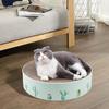 Scratcher Pad Bed Round Scratching Board Kitty Grind Claws Interactive Toy Furniture Corrugated