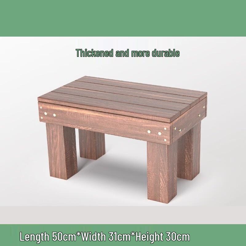 

Solid Wood Balcony Flower Stand & Storage Rack