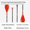 KOETSU Surf Paddleboard Dual-Use Aluminum Paddle: Single/Double Head Kayak & Paddleboard Paddle