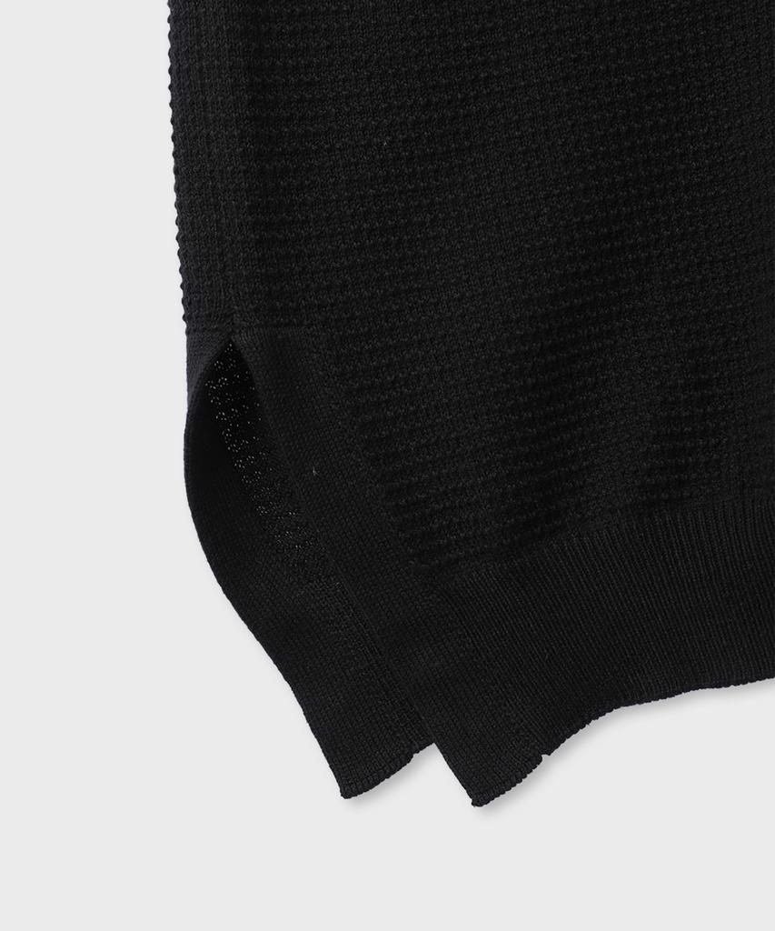 PANICALE Cotton Cutout Knit Shirt 4 Colors