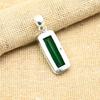 Green Onyx Gemstone Handmade 925 Solid Sterling Silver Jewelry Pendant For Her