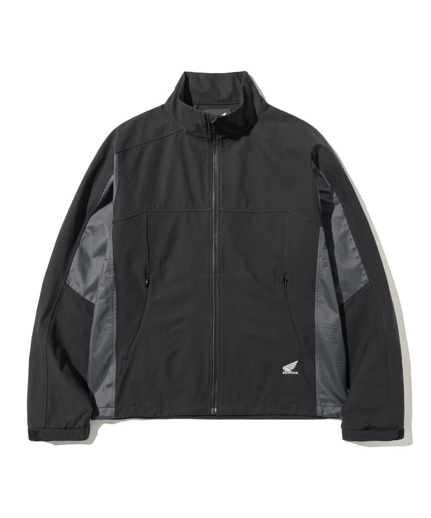Phyps Motorcycle H-Tech 3Layer Wind Shield Track Jacket Black