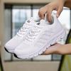 Spring Fly-Woven Breathable Running Shoes Sports Women'S Casual Shoes Soft-Soled Couples With The Same Versatile Little White Shoes