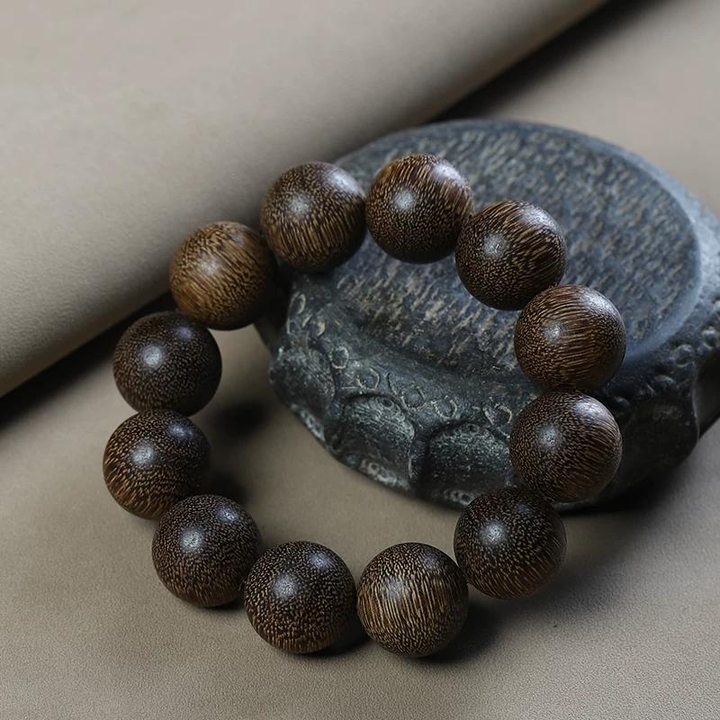 Nan Chenxiang 20 bracelet, submerged old material Wenwan men's and women's single circle Buddha bead bracelet