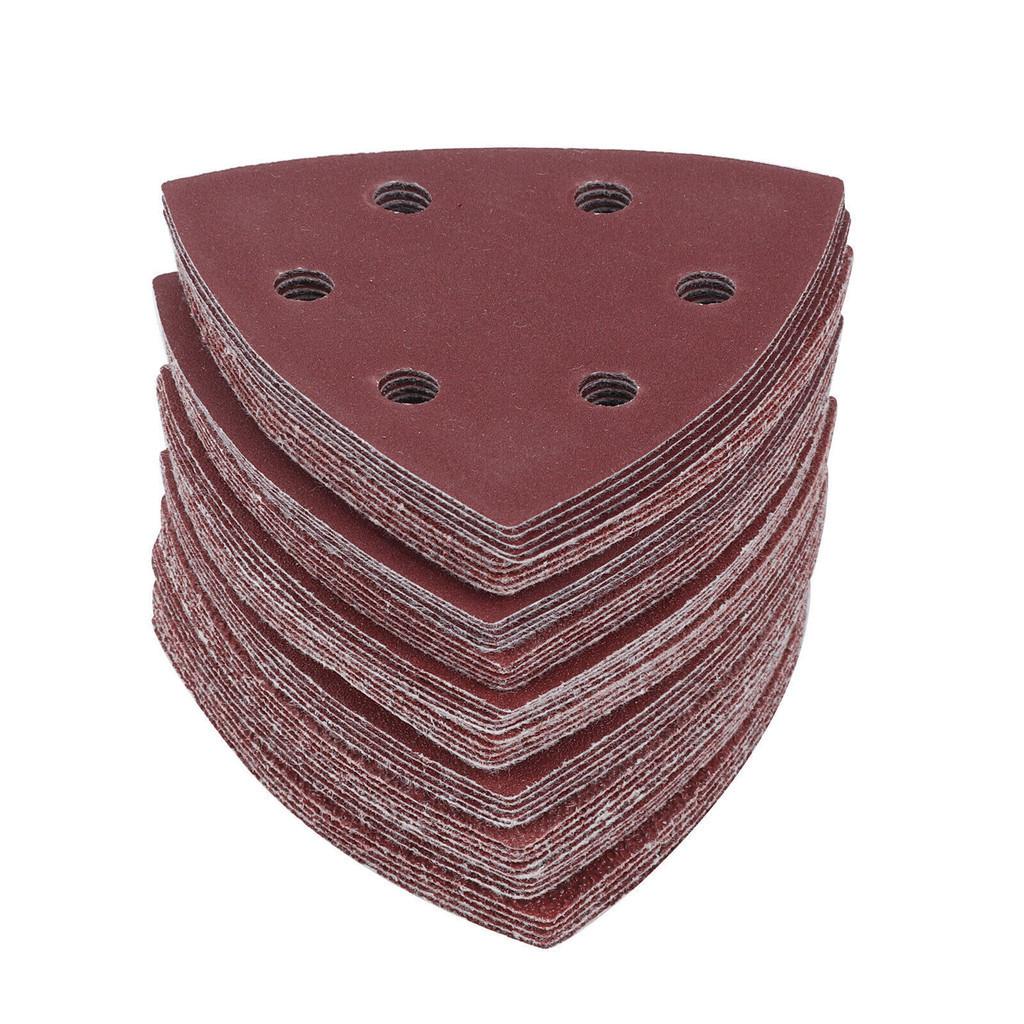 Pads Sanding Triangle Assorted Sandpaper For Multi Tool Oscillating Loop Durable