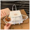 Retro Adorable Jeans Student Mini Backpack Pu Casual For School