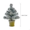 Small Artificial Christmas Tree Xmas Tabletop Ornament for Gardens, Weddings Accessory Holiday Party